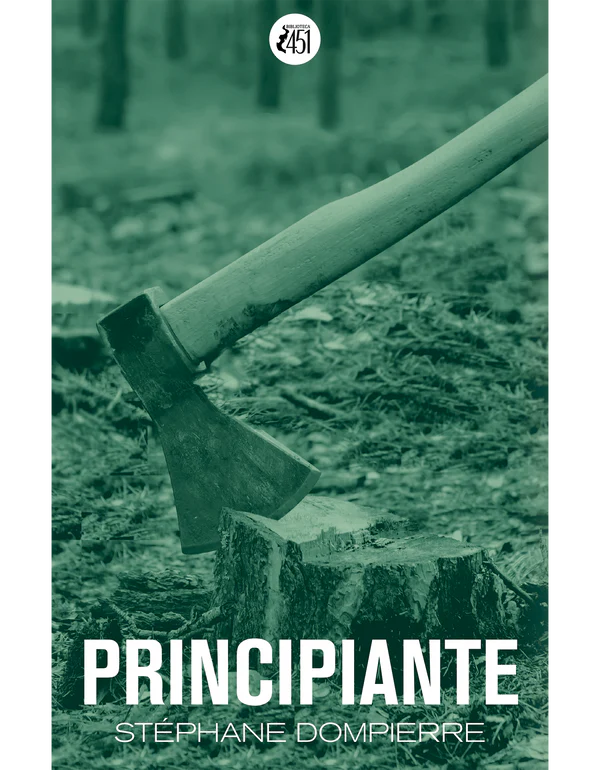 Portada de Principiante por Stéphane Dompierre